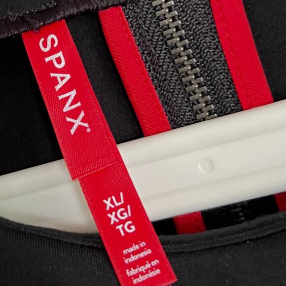 SPANX Sleek Black Midi Dress - Picture 5 of 8